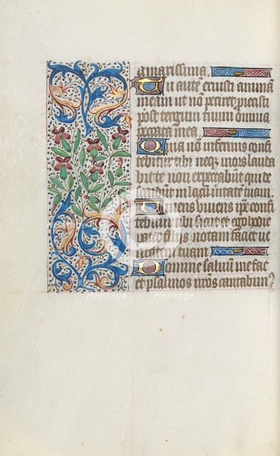 Book of Hours (Use of Rouen): fol. 140v, c. 1470. Creator: Master of the Geneva Latini (French, active Rouen, 1460-80).