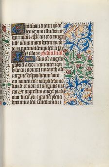 Book of Hours (Use of Rouen): fol. 141r, c. 1470. Creator: Master of the Geneva Latini (French, active Rouen, 1460-80)