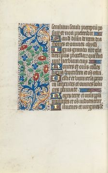 Book of Hours (Use of Rouen): fol. 141v, c. 1470. Creator: Master of the Geneva Latini (French, active Rouen, 1460-80)