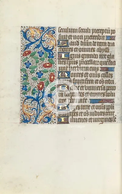 Book of Hours (Use of Rouen): fol. 141v, c. 1470. Creator: Master of the Geneva Latini (French, active Rouen, 1460-80).