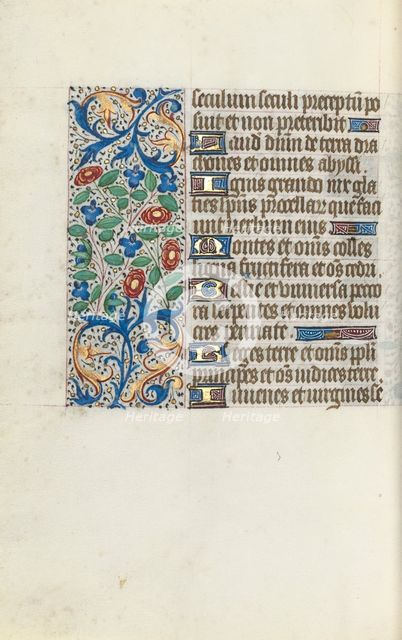 Book of Hours (Use of Rouen): fol. 141v, c. 1470. Creator: Master of the Geneva Latini (French, active Rouen, 1460-80).