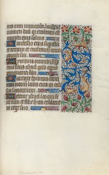 Book of Hours (Use of Rouen): fol. 142r, c. 1470. Creator: Master of the Geneva Latini (French, active Rouen, 1460-80)