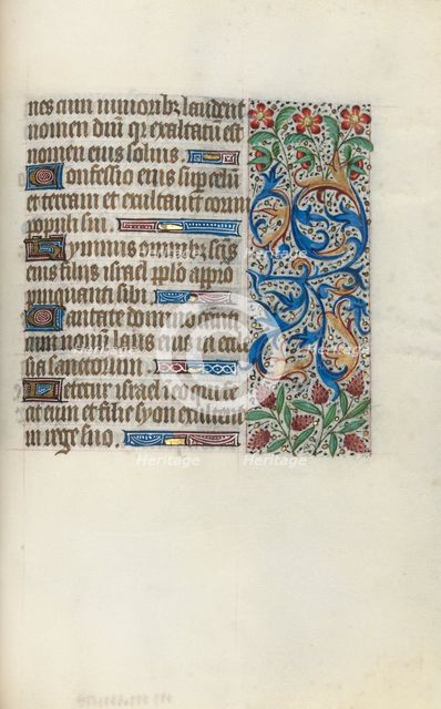 Book of Hours (Use of Rouen): fol. 142r, c. 1470. Creator: Master of the Geneva Latini (French, active Rouen, 1460-80).