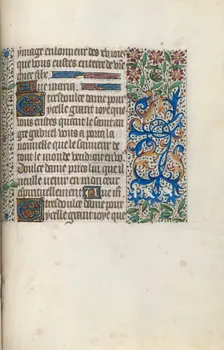 Book of Hours (Use of Rouen): fol. 147r, c. 1470. Creator: Master of the Geneva Latini (French, active Rouen, 1460-80)