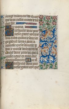 Book of Hours (Use of Rouen): fol. 147r, c. 1470. Creator: Master of the Geneva Latini (French, active Rouen, 1460-80)