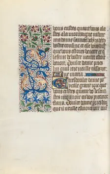Book of Hours (Use of Rouen): fol. 147v, c. 1470. Creator: Master of the Geneva Latini (French, active Rouen, 1460-80)