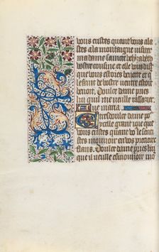 Book of Hours (Use of Rouen): fol. 147v, c. 1470. Creator: Master of the Geneva Latini (French, active Rouen, 1460-80)