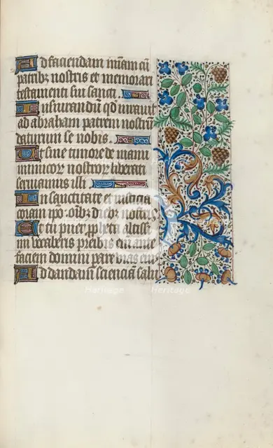 Book of Hours (Use of Rouen): fol. 144r, c. 1470. Creator: Master of the Geneva Latini (French, active Rouen, 1460-80).
