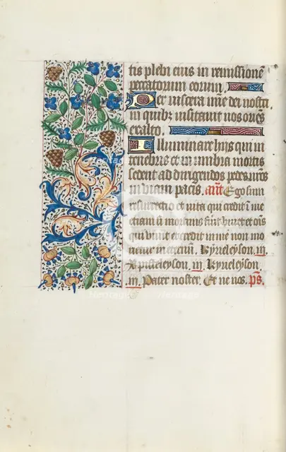 Book of Hours (Use of Rouen): fol. 144v, c. 1470. Creator: Master of the Geneva Latini (French, active Rouen, 1460-80).