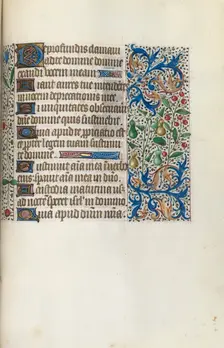 Book of Hours (Use of Rouen): fol. 145r, c. 1470. Creator: Master of the Geneva Latini (French, active Rouen, 1460-80)