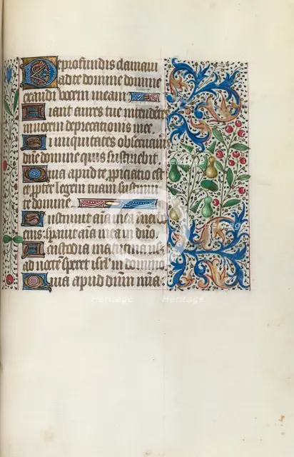 Book of Hours (Use of Rouen): fol. 145r, c. 1470. Creator: Master of the Geneva Latini (French, active Rouen, 1460-80).