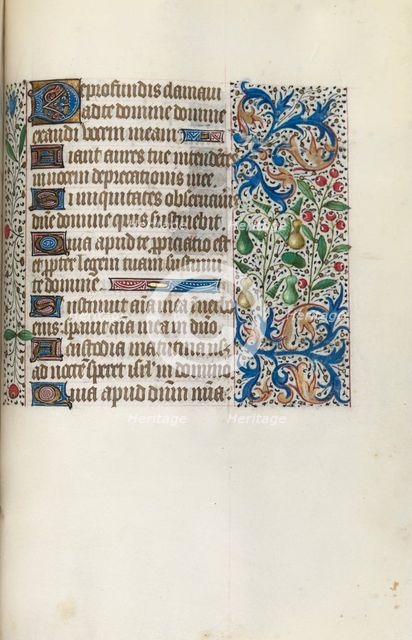 Book of Hours (Use of Rouen): fol. 145r, c. 1470. Creator: Master of the Geneva Latini (French, active Rouen, 1460-80).