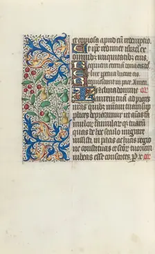 Book of Hours (Use of Rouen): fol. 145v, c. 1470. Creator: Master of the Geneva Latini (French, active Rouen, 1460-80)