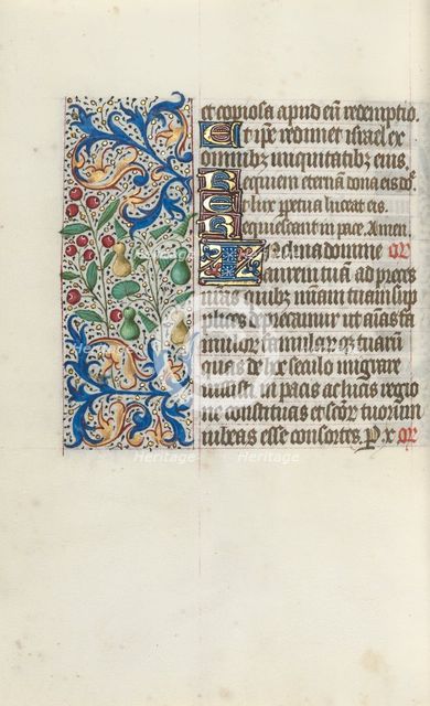 Book of Hours (Use of Rouen): fol. 145v, c. 1470. Creator: Master of the Geneva Latini (French, active Rouen, 1460-80).