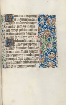 Book of Hours (Use of Rouen): fol. 146r, c. 1470. Creator: Master of the Geneva Latini (French, active Rouen, 1460-80)