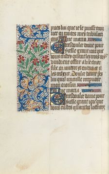 Book of Hours (Use of Rouen): fol. 148v, c. 1470. Creator: Master of the Geneva Latini (French, active Rouen, 1460-80)