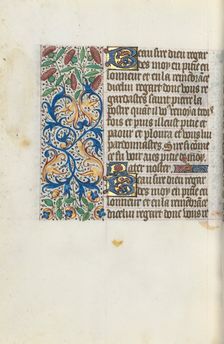 Book of Hours (Use of Rouen): fol. 153v, c. 1470. Creator: Master of the Geneva Latini (French, active Rouen, 1460-80)