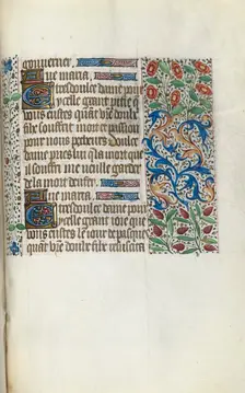 Book of Hours (Use of Rouen): fol. 150r, c. 1470. Creator: Master of the Geneva Latini (French, active Rouen, 1460-80)