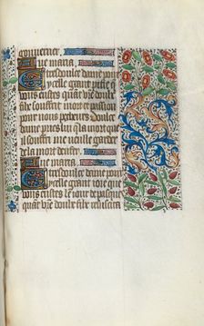 Book of Hours (Use of Rouen): fol. 150r, c. 1470. Creator: Master of the Geneva Latini (French, active Rouen, 1460-80)