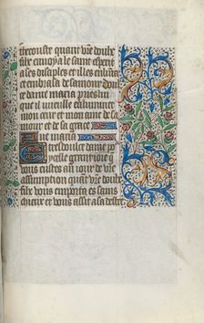 Book of Hours (Use of Rouen): fol. 151r, c. 1470. Creator: Master of the Geneva Latini (French, active Rouen, 1460-80)