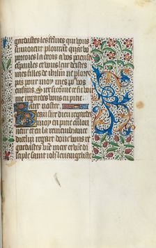 Book of Hours (Use of Rouen): fol. 154a, c. 1470. Creator: Master of the Geneva Latini (French, active Rouen, 1460-80)