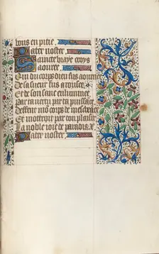 Book of Hours (Use of Rouen): fol. 154r, c. 1470. Creator: Master of the Geneva Latini (French, active Rouen, 1460-80)