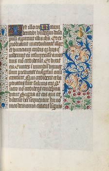 Book of Hours (Use of Rouen): fol. 18r, c. 1470. Creator: Master of the Geneva Latini (French, active Rouen, 1460-80)