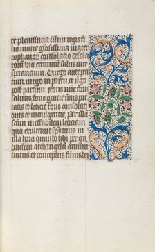 Book of Hours (Use of Rouen): fol. 19r, c. 1470. Creator: Master of the Geneva Latini (French, active Rouen, 1460-80)