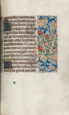 Book of Hours (Use of Rouen): fol. 100r, c. 1470. Creator: Master of the Geneva Latini (French, active Rouen, 1460-80)