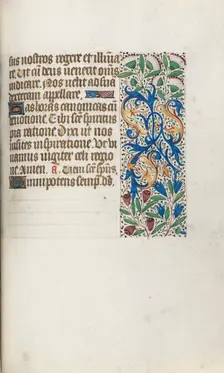 Book of Hours (Use of Rouen): fol. 102r, c. 1470. Creator: Master of the Geneva Latini (French, active Rouen, 1460-80)
