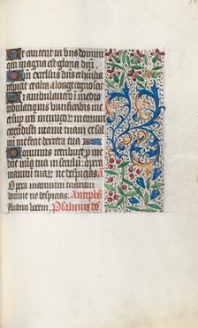 Book of Hours (Use of Rouen): fol. 107r, c. 1470. Creator: Master of the Geneva Latini (French, active Rouen, 1460-80)