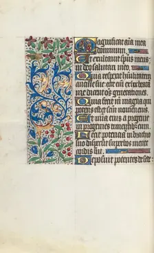 Book of Hours (Use of Rouen): fol. 107v, c. 1470. Creator: Master of the Geneva Latini (French, active Rouen, 1460-80)