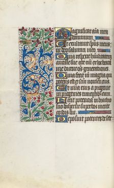 Book of Hours (Use of Rouen): fol. 107v, c. 1470. Creator: Master of the Geneva Latini (French, active Rouen, 1460-80)