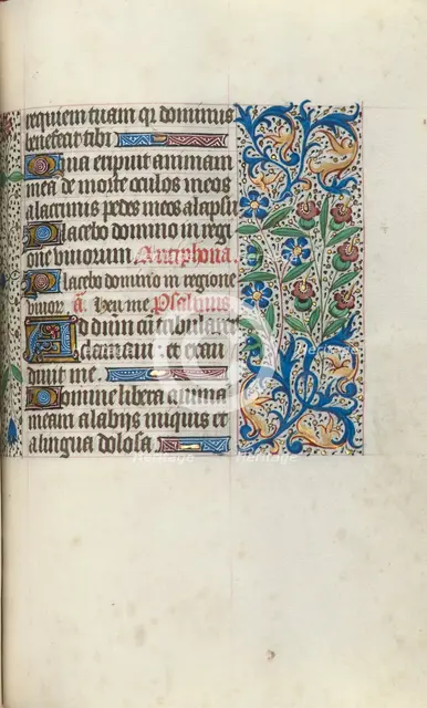 Book of Hours (Use of Rouen): fol. 104r, c. 1470. Creator: Master of the Geneva Latini (French, active Rouen, 1460-80).