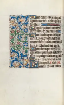 Book of Hours (Use of Rouen): fol. 104v, c. 1470. Creator: Master of the Geneva Latini (French, active Rouen, 1460-80)