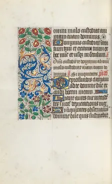 Book of Hours (Use of Rouen): fol. 105v, c. 1470. Creator: Master of the Geneva Latini (French, active Rouen, 1460-80)