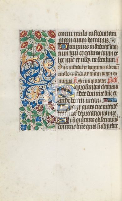 Book of Hours (Use of Rouen): fol. 105v, c. 1470. Creator: Master of the Geneva Latini (French, active Rouen, 1460-80).