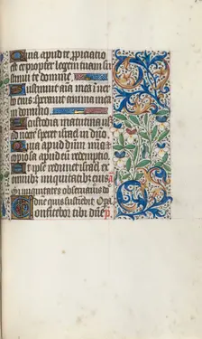 Book of Hours (Use of Rouen): fol. 106r, c. 1470. Creator: Master of the Geneva Latini (French, active Rouen, 1460-80)