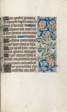Book of Hours (Use of Rouen): fol. 106r, c. 1470. Creator: Master of the Geneva Latini (French, active Rouen, 1460-80)