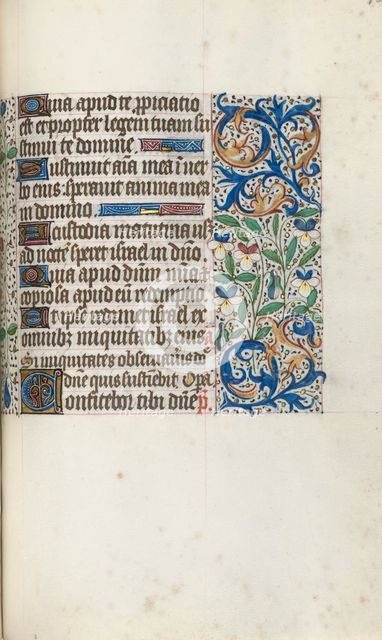 Book of Hours (Use of Rouen): fol. 106r, c. 1470. Creator: Master of the Geneva Latini (French, active Rouen, 1460-80).