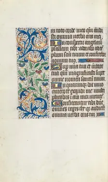 Book of Hours (Use of Rouen): fol. 106r, c. 1470. Creator: Master of the Geneva Latini (French, active Rouen, 1460-80)