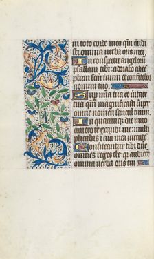 Book of Hours (Use of Rouen): fol. 106r, c. 1470. Creator: Master of the Geneva Latini (French, active Rouen, 1460-80)
