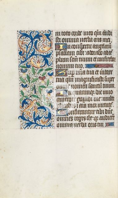 Book of Hours (Use of Rouen): fol. 106r, c. 1470. Creator: Master of the Geneva Latini (French, active Rouen, 1460-80).