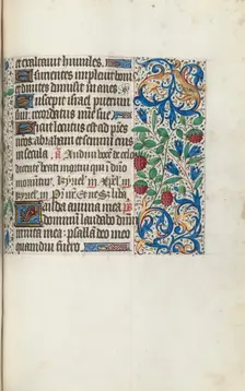 Book of Hours (Use of Rouen): fol. 108r, c. 1470. Creator: Master of the Geneva Latini (French, active Rouen, 1460-80)