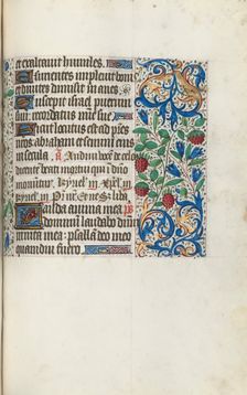Book of Hours (Use of Rouen): fol. 108r, c. 1470. Creator: Master of the Geneva Latini (French, active Rouen, 1460-80)