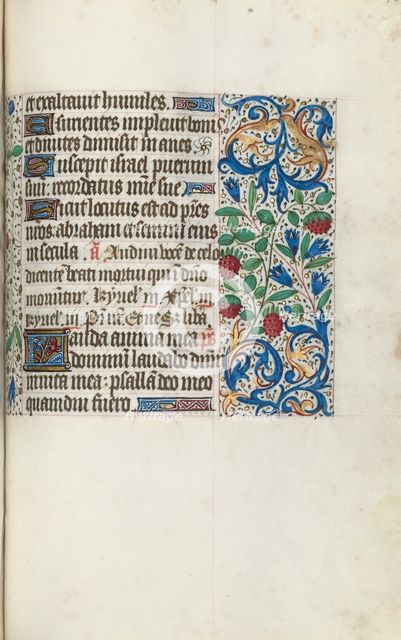 Book of Hours (Use of Rouen): fol. 108r, c. 1470. Creator: Master of the Geneva Latini (French, active Rouen, 1460-80).