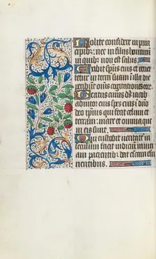 Book of Hours (Use of Rouen): fol. 108v, c. 1470. Creator: Master of the Geneva Latini (French, active Rouen, 1460-80)