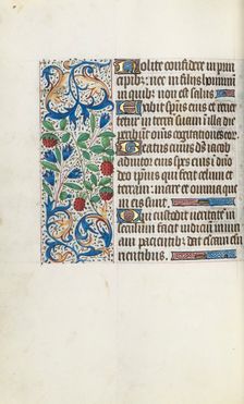 Book of Hours (Use of Rouen): fol. 108v, c. 1470. Creator: Master of the Geneva Latini (French, active Rouen, 1460-80)