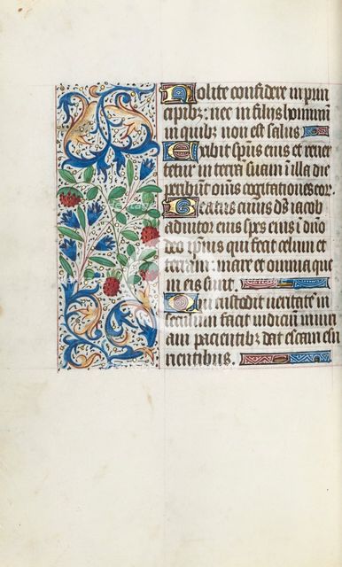 Book of Hours (Use of Rouen): fol. 108v, c. 1470. Creator: Master of the Geneva Latini (French, active Rouen, 1460-80).