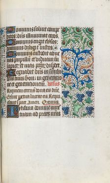 Book of Hours (Use of Rouen): fol. 109r, c. 1470. Creator: Master of the Geneva Latini (French, active Rouen, 1460-80)